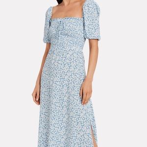 Faithfull The Brand x Majorelle Blue MIDI Dress